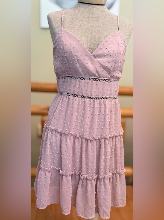 Altar'd State Dresses & Skirts - Altar’d State Swiss Dot Tiered Sundress
